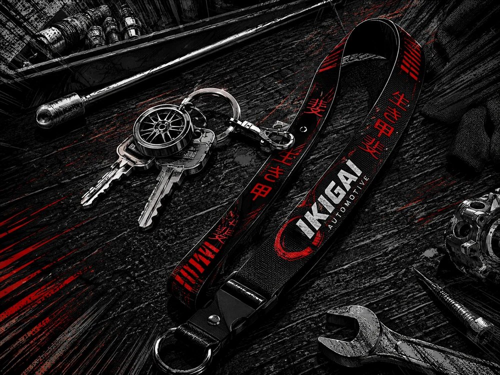 Lanyard IKIGAI con llaves
