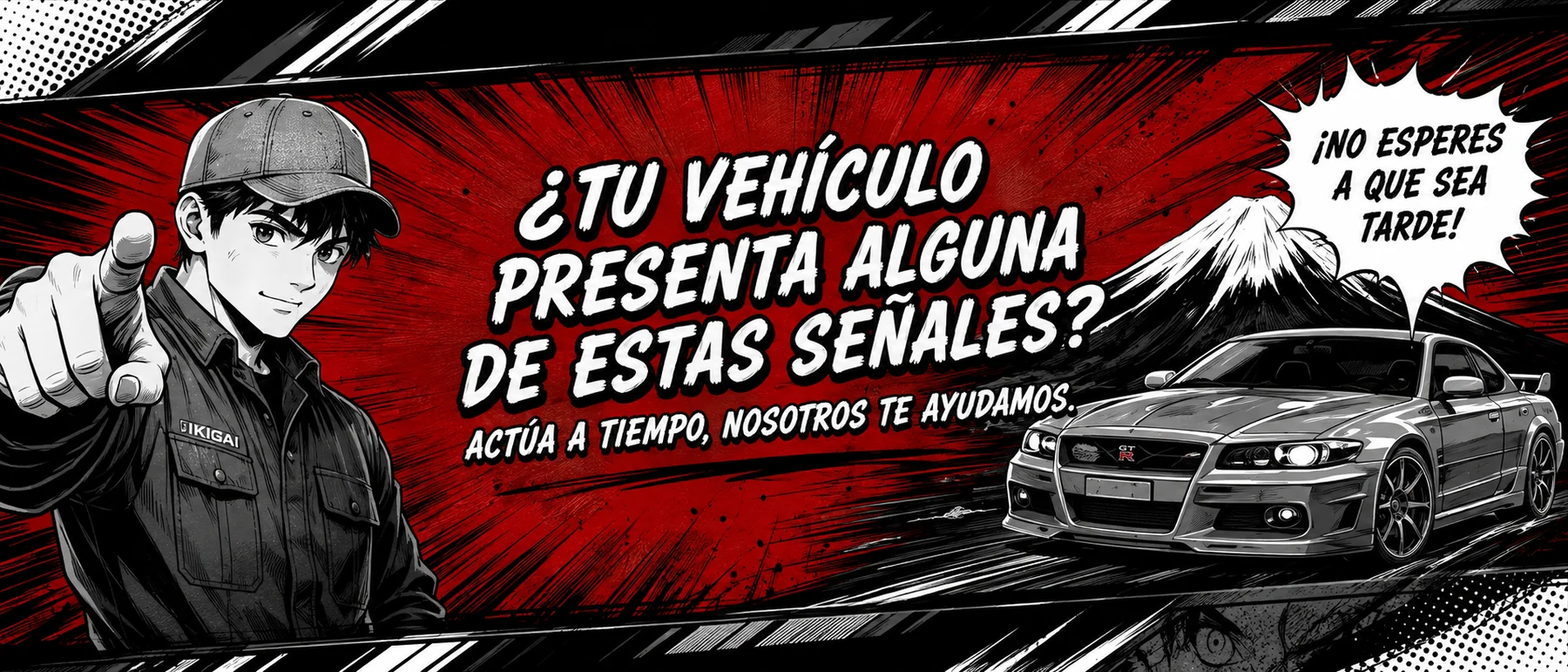 ¿Tu vehículo presenta alguna señal de alerta? Actúa a tiempo