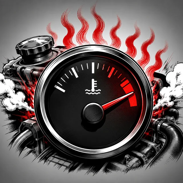 Temperatura del motor elevada