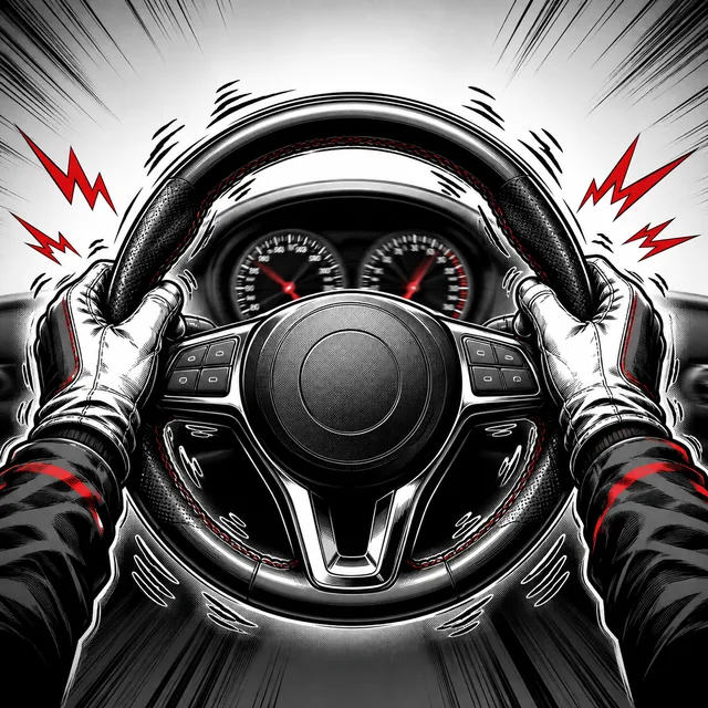 Volante con vibraciones