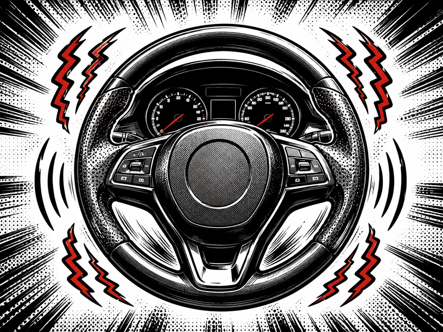 Vibración en volante