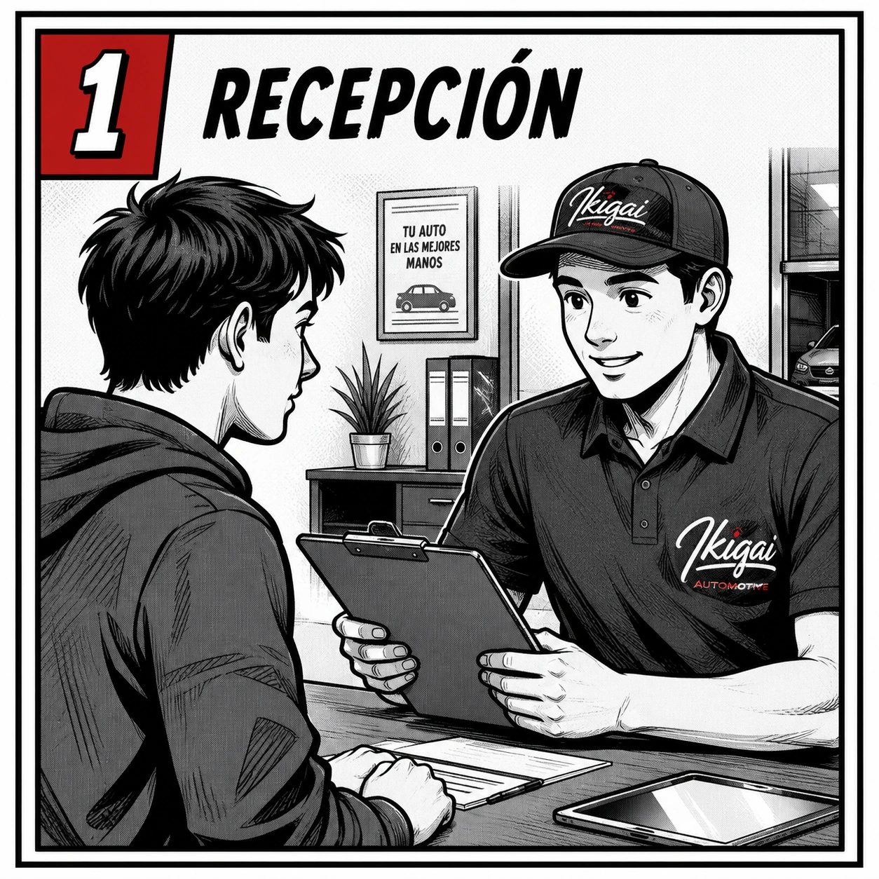 Recepción del vehículo