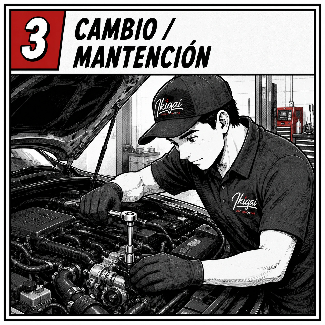 Cambio y mantención